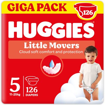 HUGGIES Pannolini Little Movers Gigapack (02575431) HUGGIES Pannolini Little Movers Gigapack (02575431)