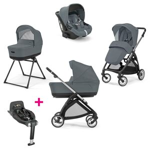 Inglesina Trio Electa Darwin Recline Union Grey + BASE 360° [OFFERTA] (TRIO0726-1)