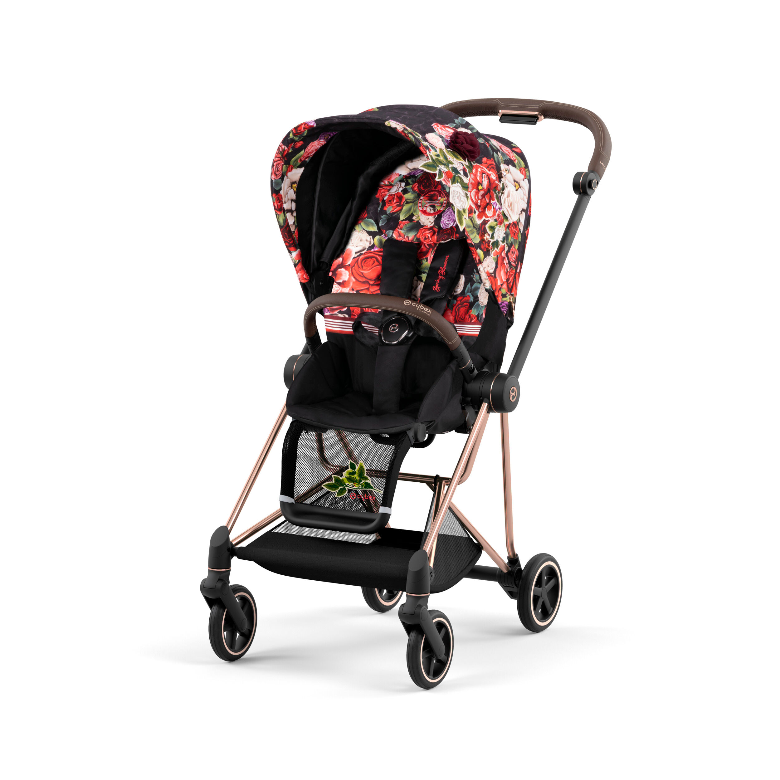 Cybex PLATINUM Passeggino Mios con Telaio Rosegold Blossom Dark (PASS0052)