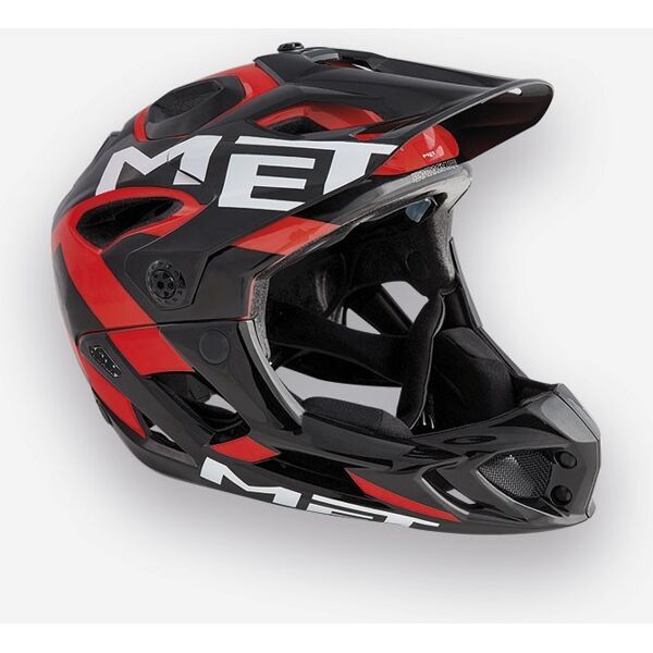 met casco integrale mtb enduro all mountain  parachute