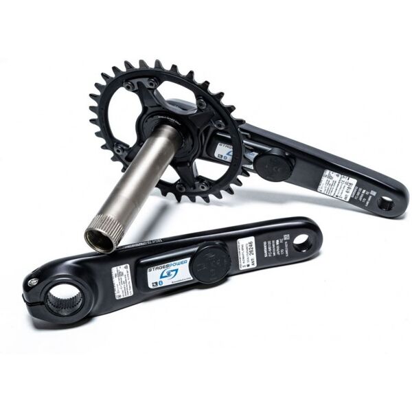 stages cycling misuratore di potenza stages power lr shimano xt m8100 m8120 completo destro sinistro