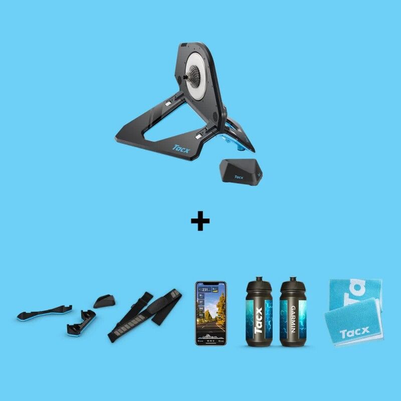 tacx neo 2t smart + bundle accessori