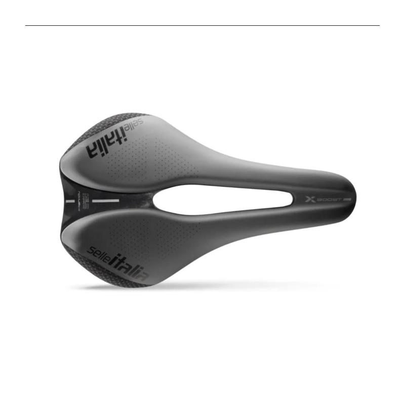 SELLE ITALIA Sella bici  Novus EVO Boost SuperFlow X-Cross TM L soft-tek grigia