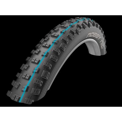 SCHWALBE Copertone NOBBY NIC EVO SnakeSkin TL-Easy 27,5x2,25 650B Addix Spgrip pieghevole SCHWALBE Copertone NOBBY NIC EVO SnakeSkin TL-Easy 27,5x2,25 650B Addix Spgrip pieghevole