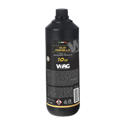 WAG Olio per forcelle 10W 1000 ml WAG Olio per forcelle 10W 1000 ml