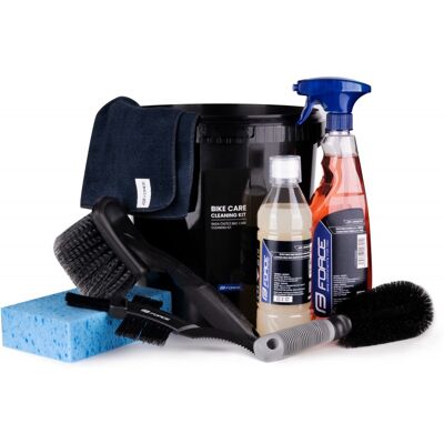 Force Set per la pulizia della bici Bike Care Cleaning Kit 8 pezzi Force Set per la pulizia della bici Bike Care Cleaning Kit 8 pezzi