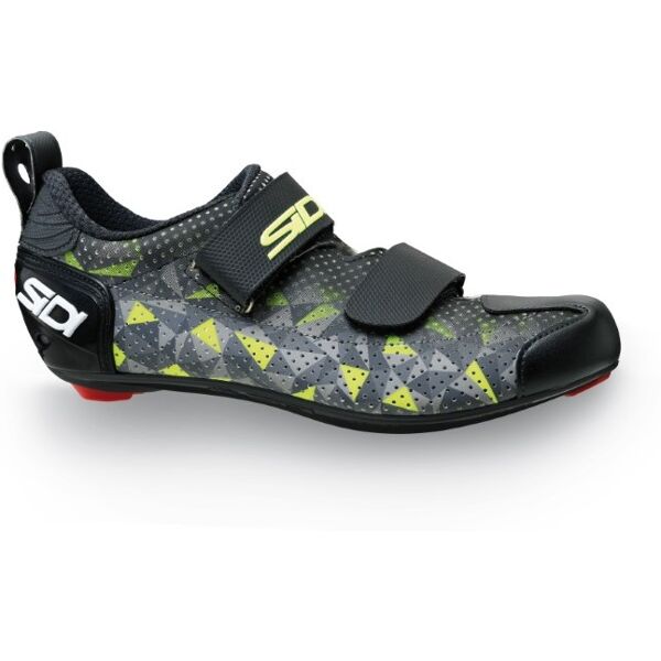 sidi scarpe per bici da corsa triathlon  t-5 air grigio-giallo-nero