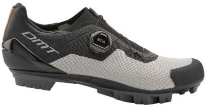 dmt scarpe per mtb gravel  km4 knit boa silver