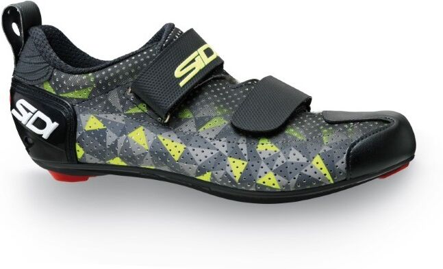 SIDI Scarpe per bici da corsa triathlon  T-5 AIR grigio-giallo-nero