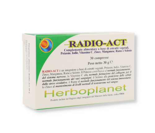 HERBOPLANET Srl RADIO ACT 30G 30CPR