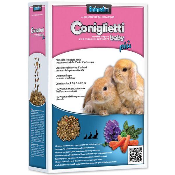 also animal in mix coniglietti baby piu' 800 gr.