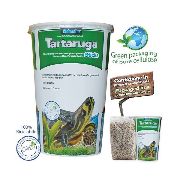 also animal in sticks per tartarughe acquatiche 250 gr.