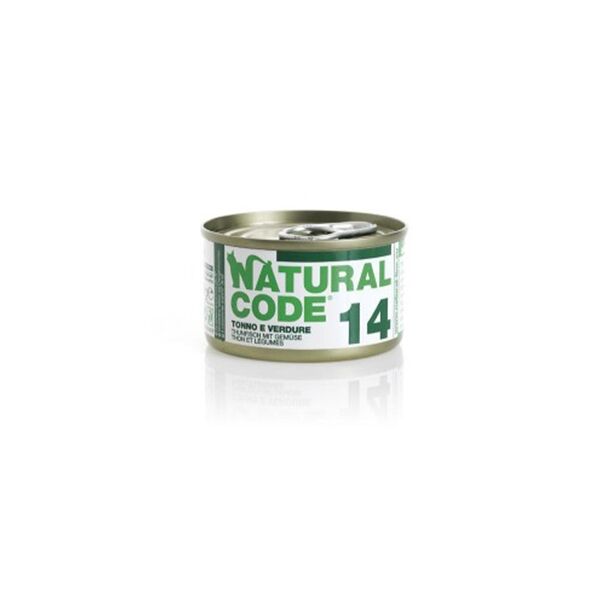natural line natural code 14 tonno & verdure 85 gr.