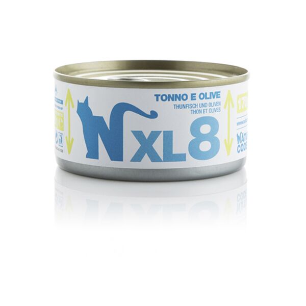natural line natural code xl8 tonno & olive 170 gr.