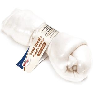 RECORD OSSO NODATO BIANCO MEDIO 20 CM. RECORD OSSO NODATO BIANCO MEDIO 20 CM.