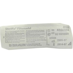 braun sterifix filternadel m.intergriertem filter