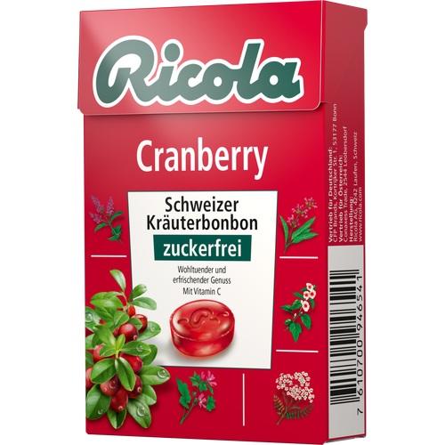 Queisser Pharma GmbH & Co. KG RICOLA Caramelle senza Zucchero Cranberry in Scatola