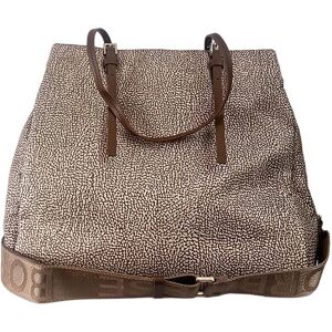 BORBONESE BORSA SHOPPING LARGE donna beige 933778AH1994 TU