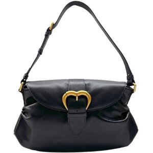 Pinko BORSA A SPALLA JOLENE IN PELLE donna nero 102801A1MI TU