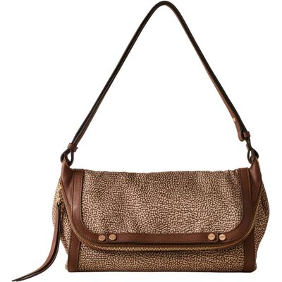 BORBONESE BORSA A TRACOLLA FRAME SMALL donna marrone 91010221AH1994 TU BORBONESE BORSA A TRACOLLA FRAME SMALL donna marrone 91010221AH1994 TU