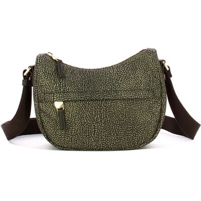BORBONESE BORSA B CLUB LUNA BAG MINI donna catrame 91010338X95M32 TU BORBONESE BORSA B CLUB LUNA BAG MINI donna catrame 91010338X95M32 TU