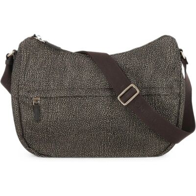 BORBONESE BORSA B CLUB LUNA BAG MEDIUM donna catrame 91010341X95M32 TU BORBONESE BORSA B CLUB LUNA BAG MEDIUM donna catrame 91010341X95M32 TU