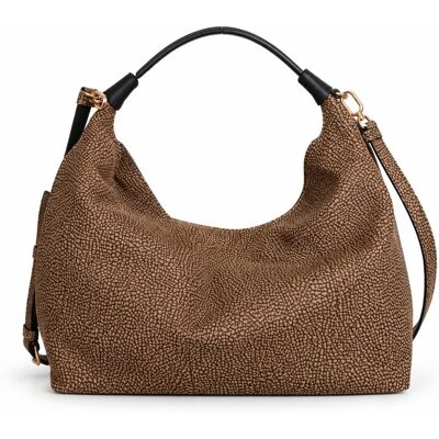 BORBONESE BORSA HOBO donna cumino 910103740299280 TU BORBONESE BORSA HOBO donna cumino 910103740299280 TU