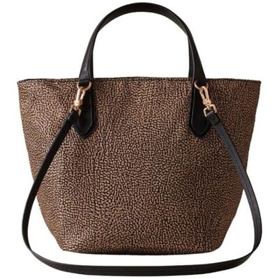 BORBONESE BORSA SHOPPING MEDIA donna naturale 910103330289306 TU BORBONESE BORSA SHOPPING MEDIA donna naturale 910103330289306 TU