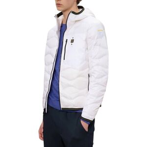 Blauer PIUMINO CON CAPPUCCIO E TASCHINA WAVE uomo bianco 26SBLUC03177 M Blauer PIUMINO CON CAPPUCCIO E TASCHINA WAVE uomo bianco 26SBLUC03177 M