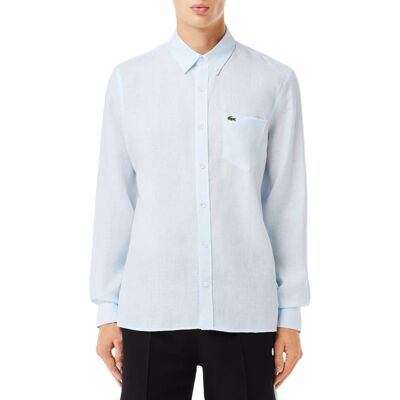 Lacoste CAMICIA uomo celeste CH5692 44 Lacoste CAMICIA uomo celeste CH5692 44