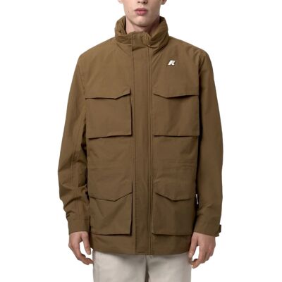 K-WAY GIUBBINO MANPHY ECO OTTOMAN uomo brown corda K1141SW XL K-WAY GIUBBINO MANPHY ECO OTTOMAN uomo brown corda K1141SW XL