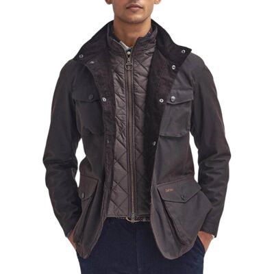Barbour GIUBBINO OGSTON uomo rustic MWX0700 XL Barbour GIUBBINO OGSTON uomo rustic MWX0700 XL