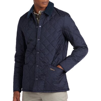 Barbour GIUBBINO TRAPUNTATO HERITAGE LIDDESDALE uomo blu MQU0240 S Barbour GIUBBINO TRAPUNTATO HERITAGE LIDDESDALE uomo blu MQU0240 S