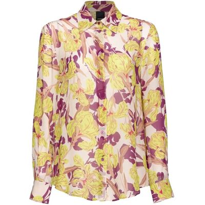 Pinko CAMICIA STAMPA IRIS donna floreale 100121A155 40 Pinko CAMICIA STAMPA IRIS donna floreale 100121A155 40