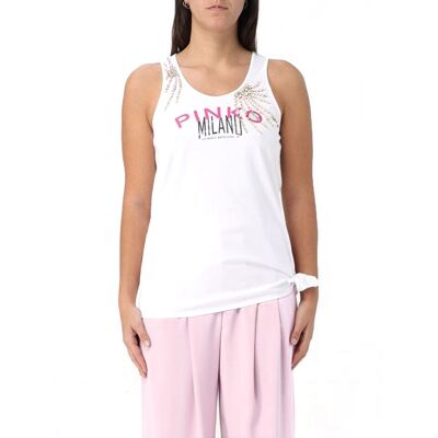 Pinko CANOTTO donna bianco 103131A1LV M Pinko CANOTTO donna bianco 103131A1LV M
