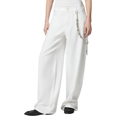 Pinko PANTALONE donna bianco 104601A2DO 29 Pinko PANTALONE donna bianco 104601A2DO 29