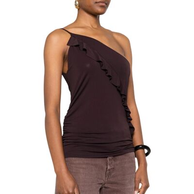 Pinko TOP SUSIE donna marrone 106374A35E L Pinko TOP SUSIE donna marrone 106374A35E L