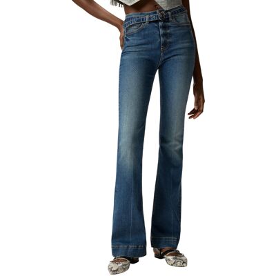 Pinko JEANS FLORA FLARE donna denim 100166A33L 31 Pinko JEANS FLORA FLARE donna denim 100166A33L 31
