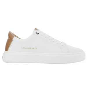 ALEXANDER SMITH SNEAKERS LONDON WHITE COGNAC uomo bianco ALAZLDM9010WCN 43