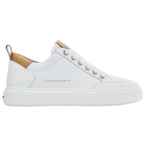 ALEXANDER SMITH SNEAKERS BOND WHITE COGNAC uomo bianco BDM3301WCN 45