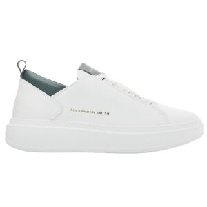 ALEXANDER SMITH SNEAKERS WEMBLEY WHITE GREEN uomo bianco WYM2311WGN 42