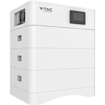 V-TAC OHS15K-100 Accumulatore modulare di energia ad alta tensione 15,36kWh V-TAC OHS15K-100 Accumulatore modulare di energia ad alta tensione 15,36kWh