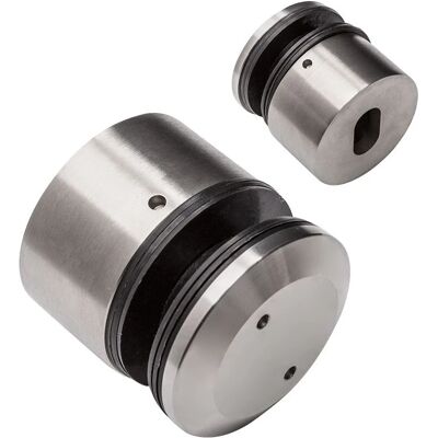 PSG Supporto puntuale vetro 8-16,76mm fi 48/26/M10x38 AISI304 a chiave sistema piano satinato PSG Supporto puntuale vetro 8-16,76mm fi 48/26/M10x38 AISI304 a chiave sistema piano satinato
