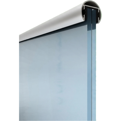 Kozza – corrimano in alluminio tondo Ø40 mm per vetro 16–21,52 mm, lunghezza 5 m, anodizzazione opaca Kozza – corrimano in alluminio tondo Ø40 mm per vetro 16–21,52 mm, lunghezza 5 m, anodizzazione opaca