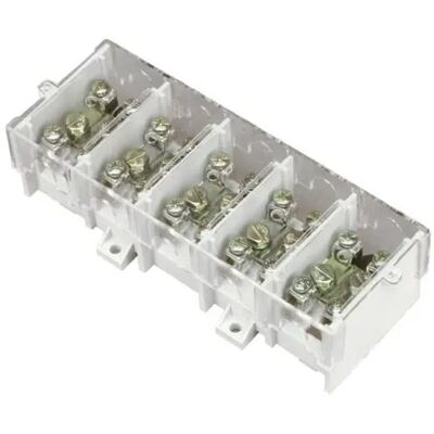 Morsettiera Pawbol LZ 5x35/16 mm² con copertura - Sistema di collegamento Morsettiera Pawbol LZ 5x35/16 mm² con copertura - Sistema di collegamento