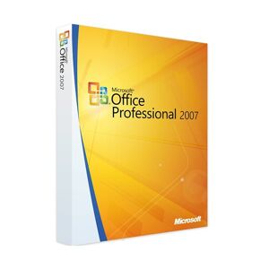Microsoft Office 2007 Professional Plus (windows)