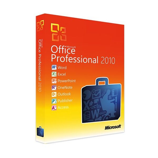 microsoft office 2010 professional (windows)