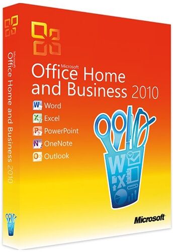 microsoft office 2010 home and business (windows)