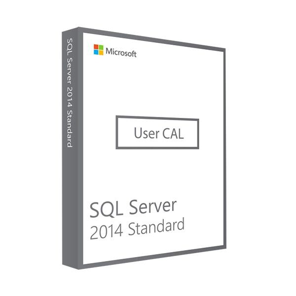 Microsoft Sql Server Std 2014 10 User Cals