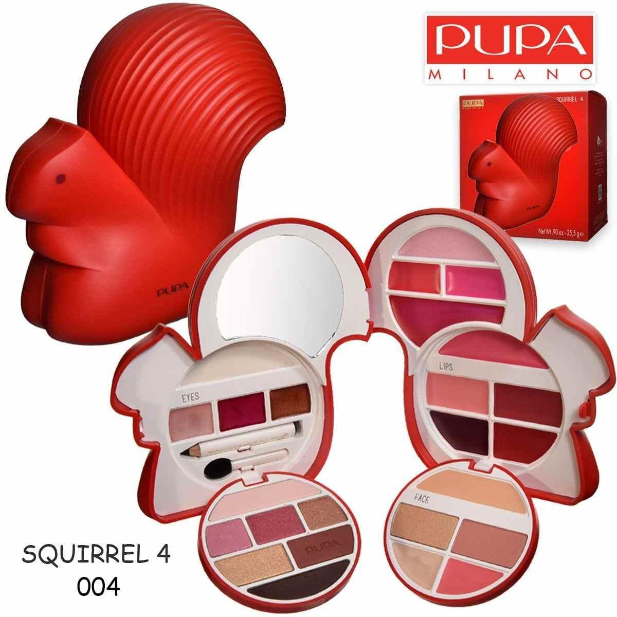 Pupa Trousse Squirrel 4 Rosso